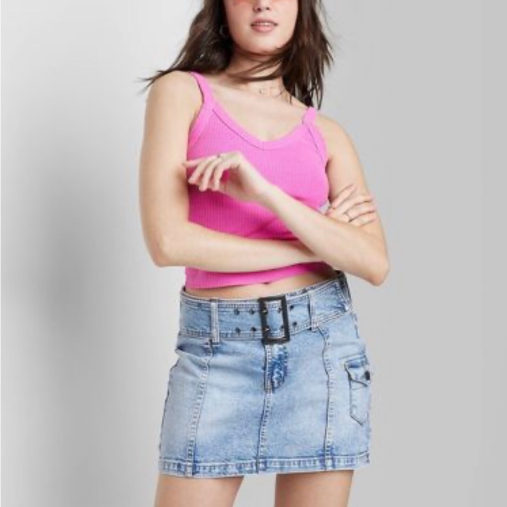 Target belted mini skirt XL/16
